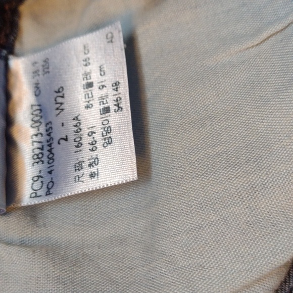 Signature Levi Strauss Dark Blue Denim Jean Shorts size 2 - Picture 12 of 12